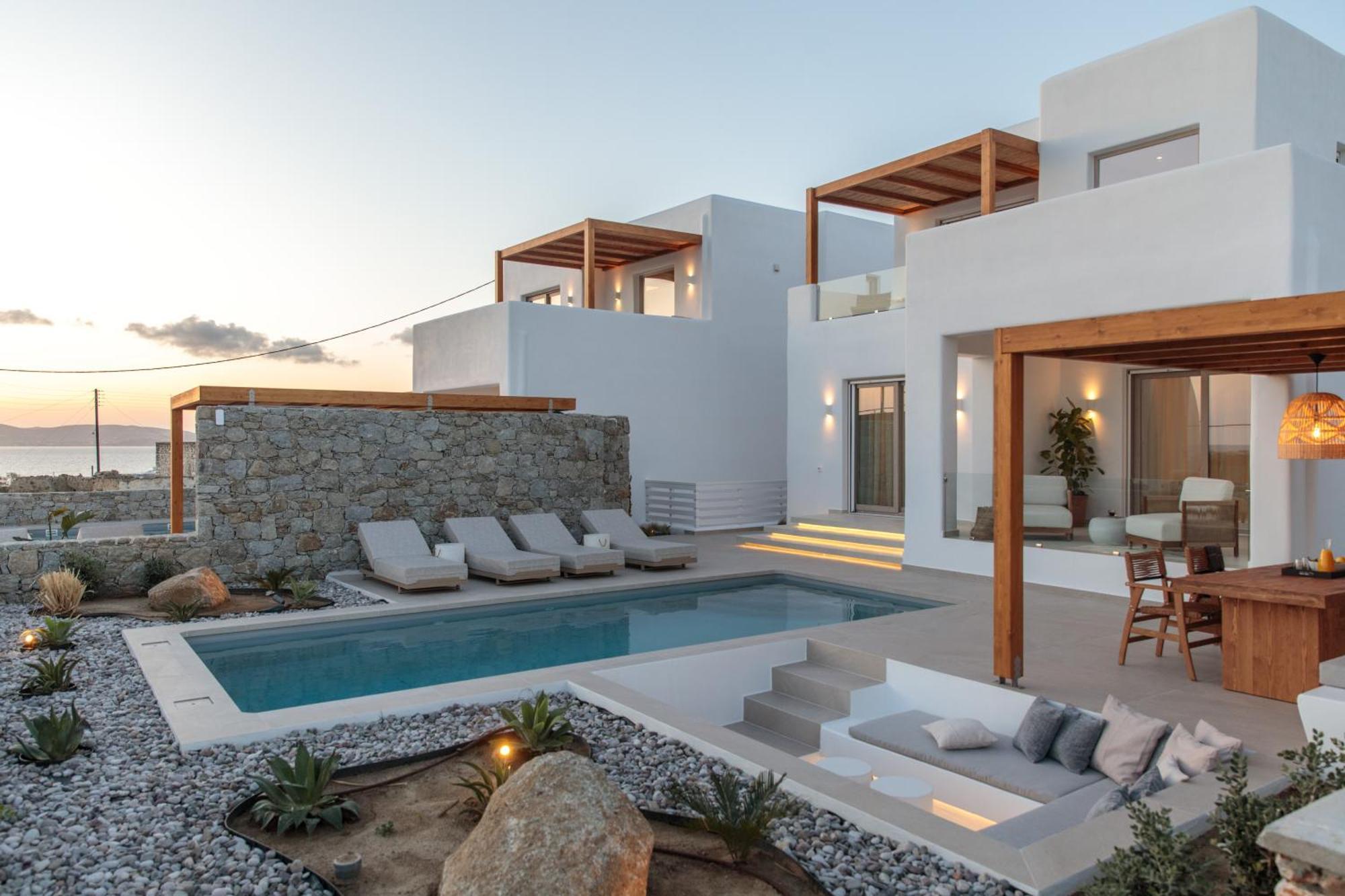 Villa Fyroi Naxos Agia Anna  Exterior foto