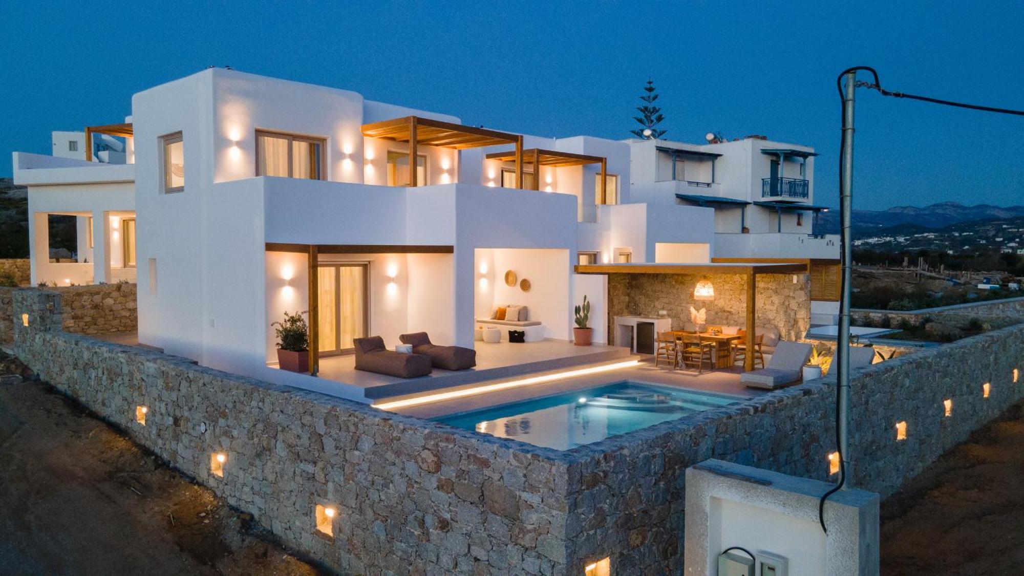 Villa Fyroi Naxos Agia Anna  Exterior foto